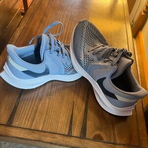 Nike Air Zoom Winflo 6 Womens Running Sneakers Size 7.5 Blue AQ8228-400